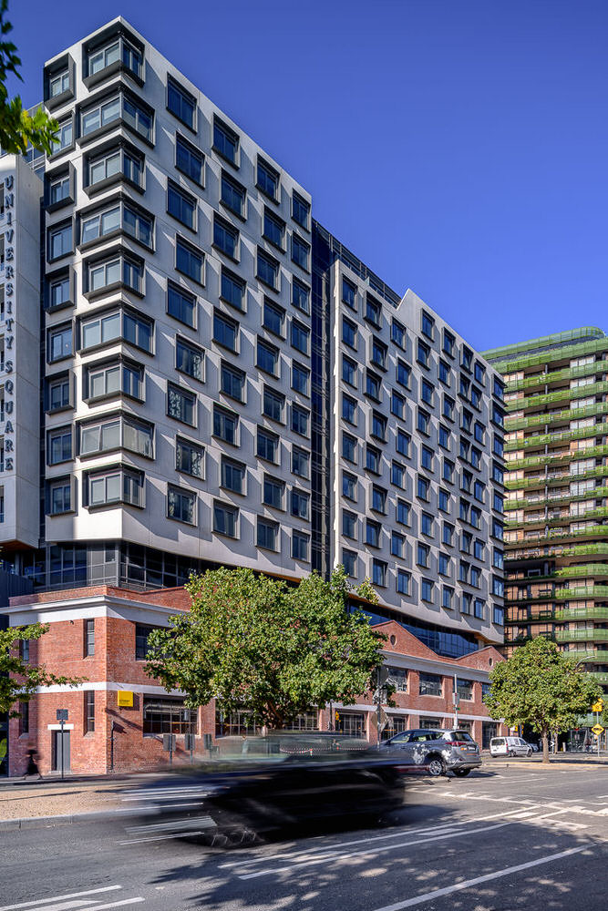 University Square Student Housing, Pelham Street Carlton. Construction by Infinity, Architecture by DKO, Photography by The Guthrie Project