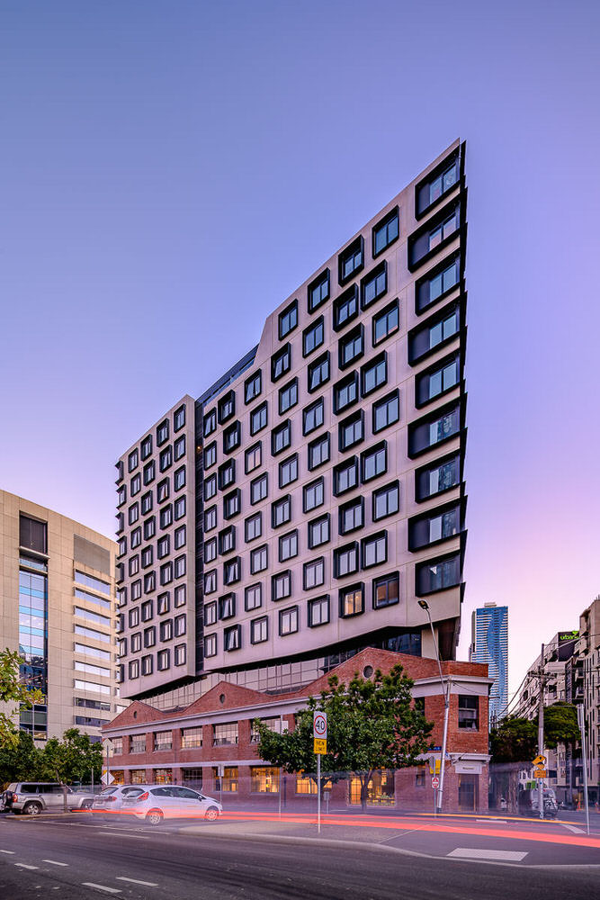 University Square Student Housing, Pelham Street Carlton. Construction by Infinity, Architecture by DKO, Photography by The Guthrie Project