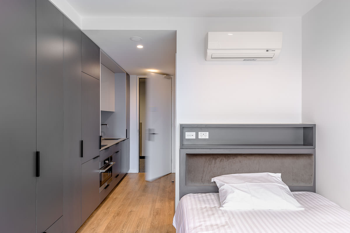 University Square Student Housing, Pelham Street Carlton. Construction by Infinity, Architecture by DKO, Photography by The Guthrie Project
