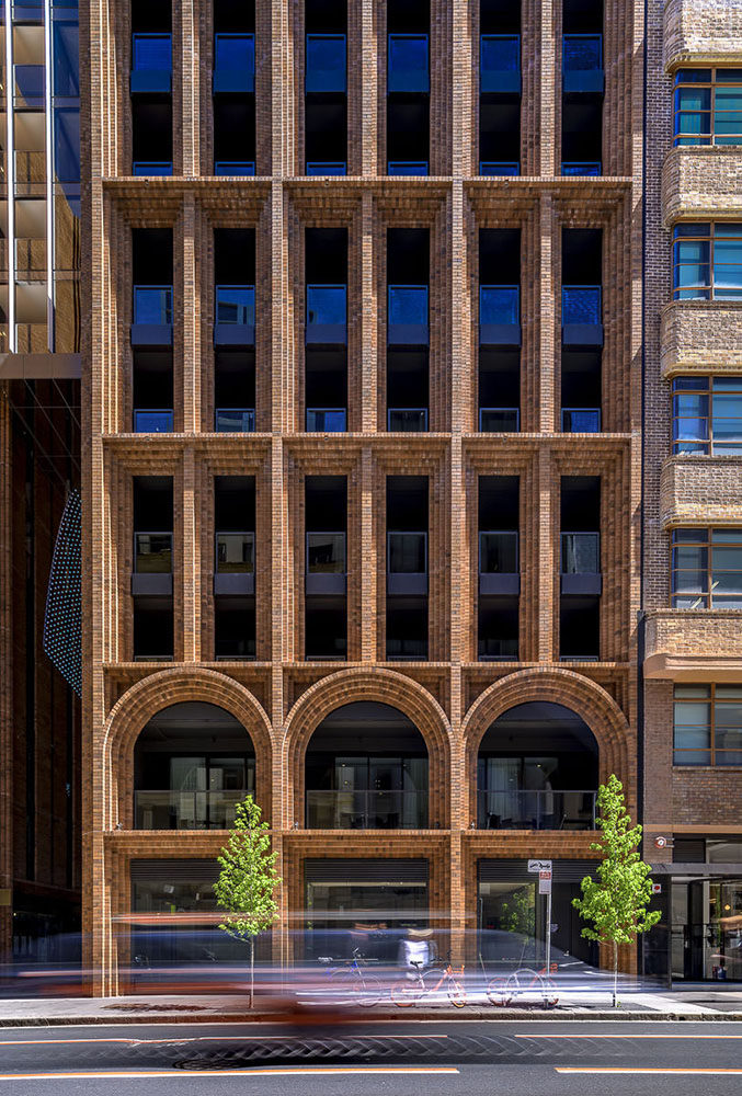 Koichi Takada Architects, Arc by Crown Group, Masonry Podium, Sydney