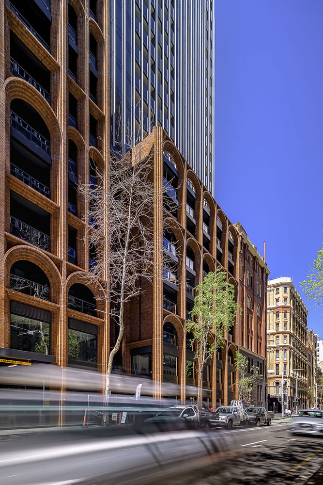 Koichi Takada Architects, Arc by Crown Group, Masonry Podium, Sydney