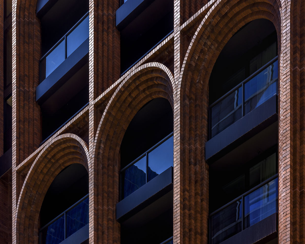 Koichi Takada Architects, Arc by Crown Group, Masonry Podium, Sydney