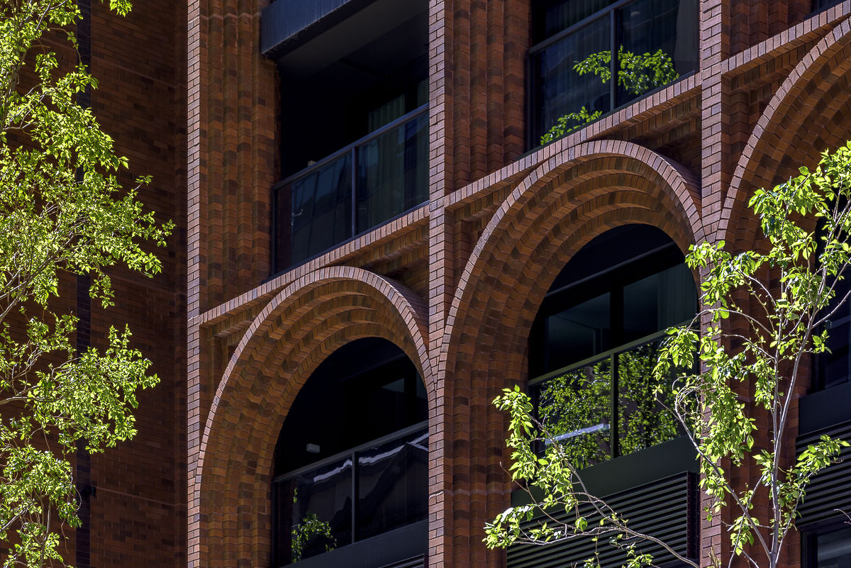 Koichi Takada Architects, Arc by Crown Group, Masonry Podium, Sydney