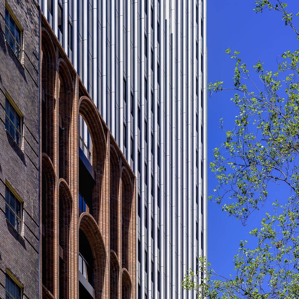 Koichi Takada Architects, Arc by Crown Group, Masonry Podium, Sydney