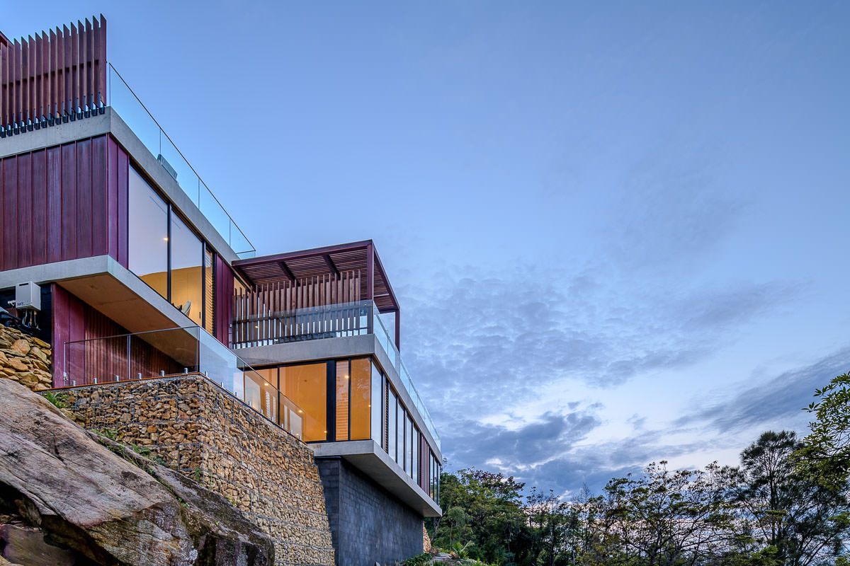 Linden Way Castelcrag House, by Les Parker Construction, Virginia Kerridge Architect, The Guthrie Project