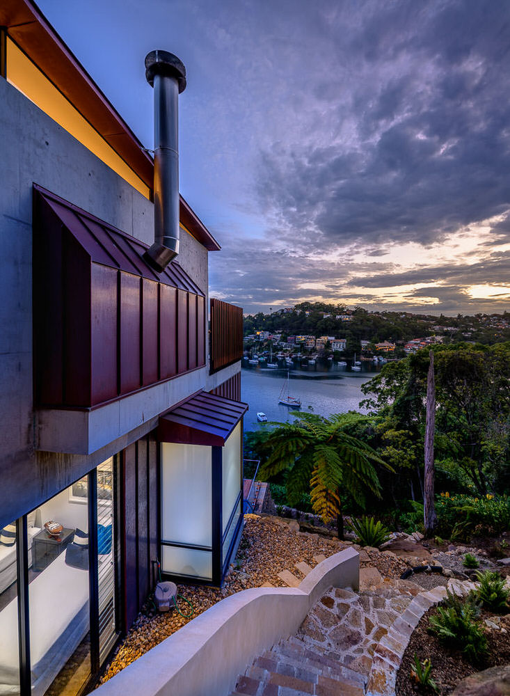 Linden Way Castelcrag House, by Les Parker Construction, Virginia Kerridge Architect, The Guthrie Project