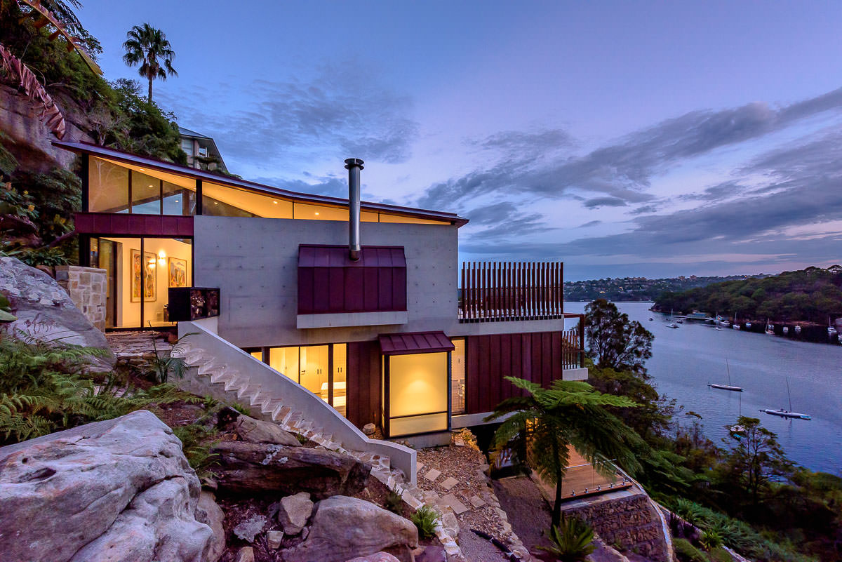 Linden Way Castelcrag House, by Les Parker Construction, Virginia Kerridge Architect, The Guthrie Project