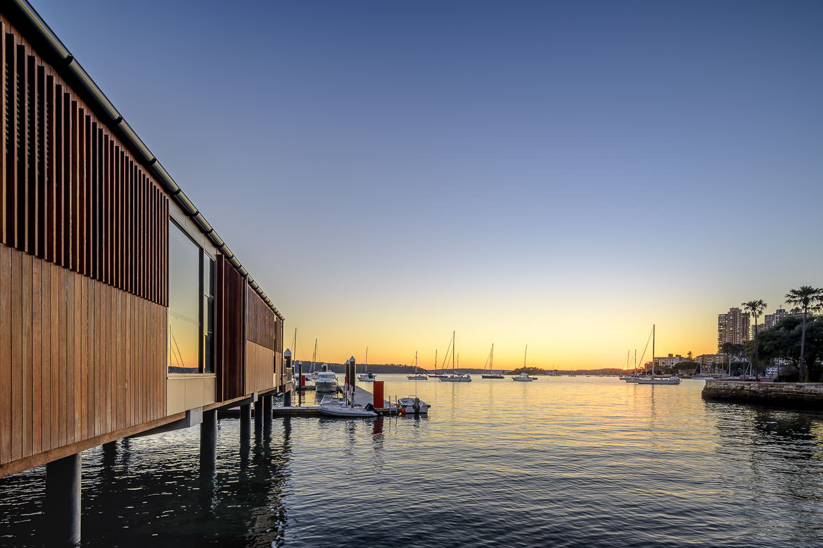 Elizabeth Bay Marina, by Lahz Nimmo Architects. Photography by The Guthrie Project