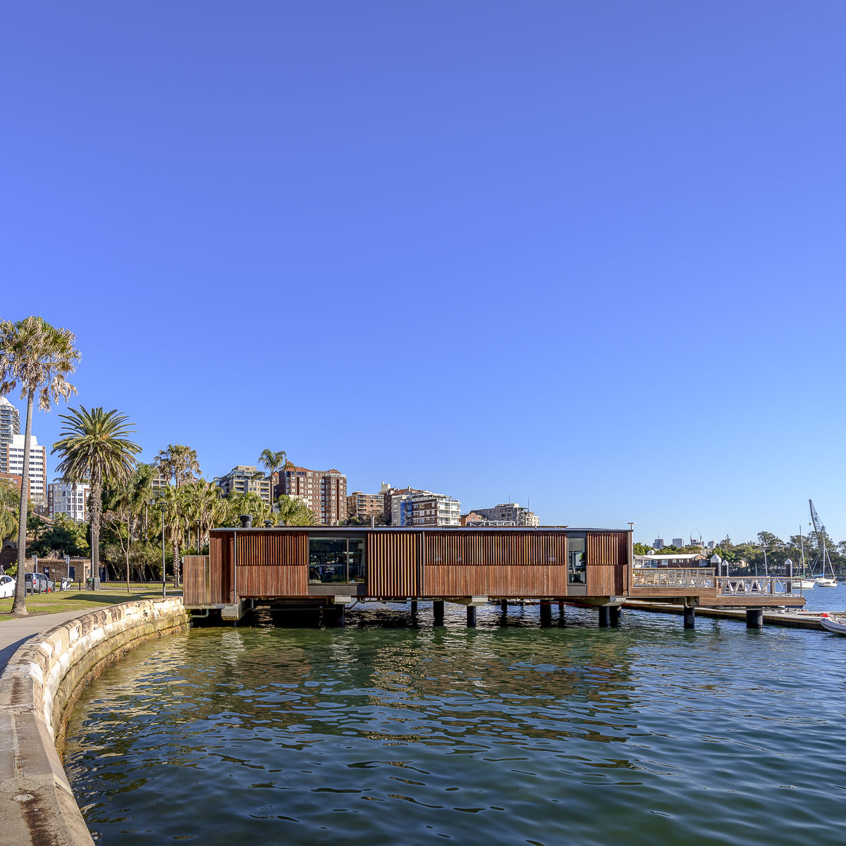 Elizabeth Bay Marina, by Lahz Nimmo Architects. Photography by The Guthrie Project