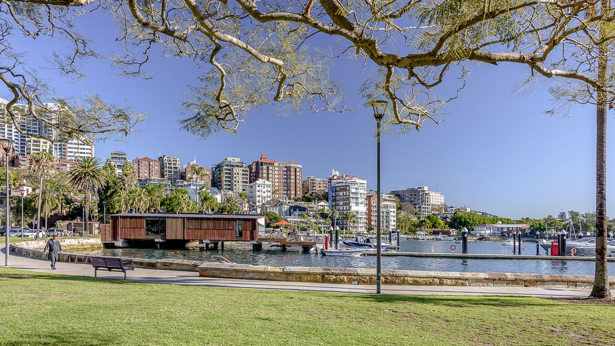 Elizabeth Bay Marina, by Lahz Nimmo Architects. Photography by The Guthrie Project