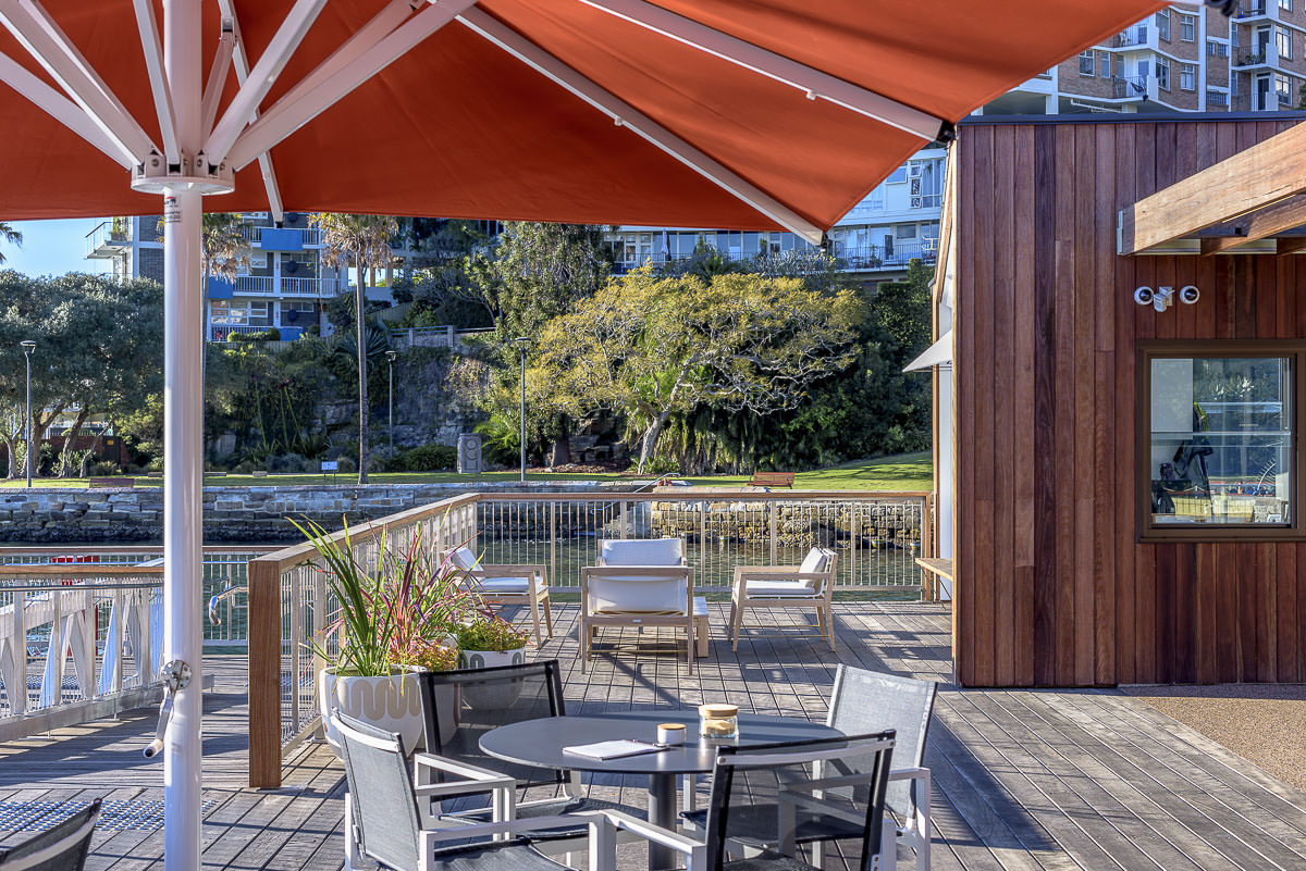 Elizabeth Bay Marina, by Lahz Nimmo Architects. Photography by The Guthrie Project