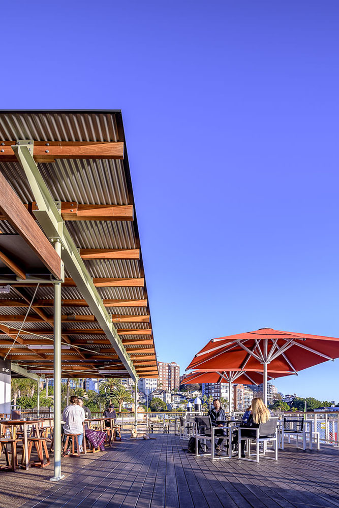 Elizabeth Bay Marina, by Lahz Nimmo Architects. Photography by The Guthrie Project