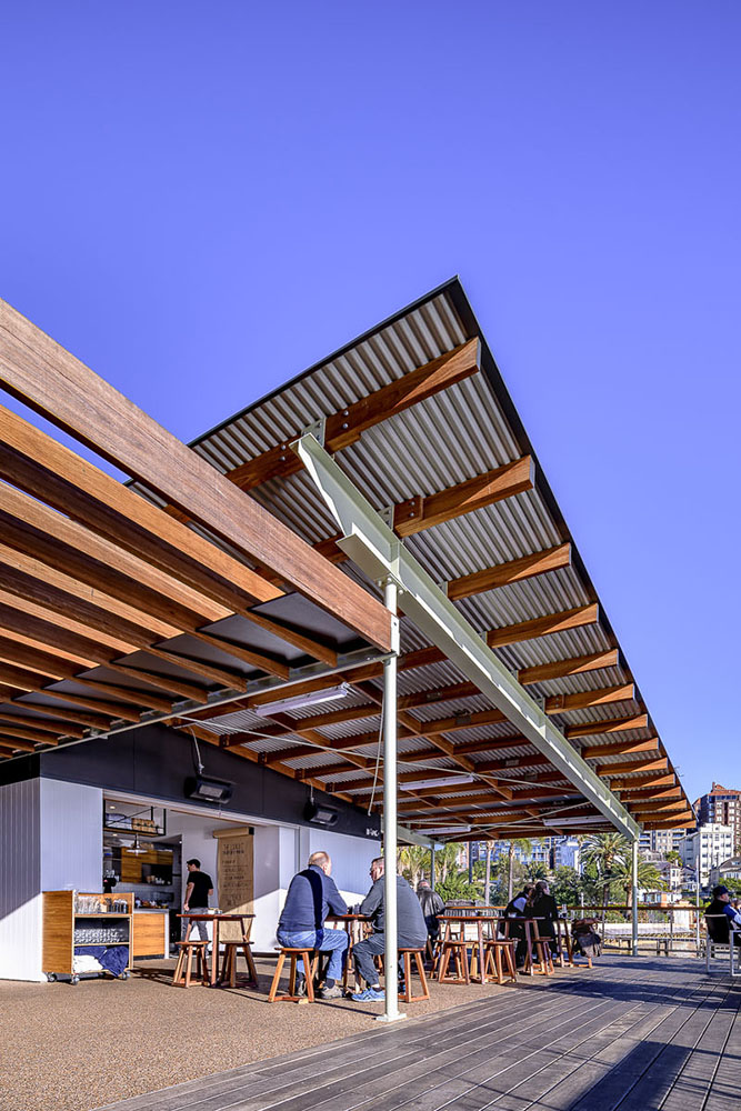 Elizabeth Bay Marina, by Lahz Nimmo Architects. Photography by The Guthrie Project