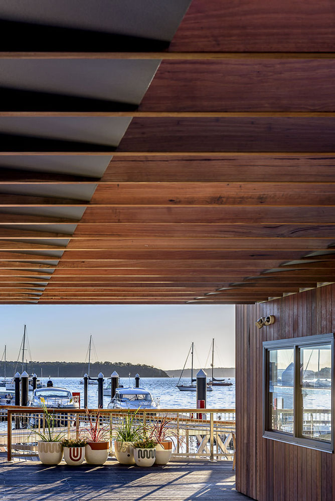 Elizabeth Bay Marina, by Lahz Nimmo Architects. Photography by The Guthrie Project