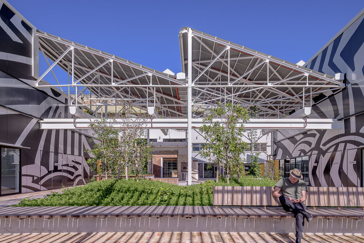 HMAS Platypus Urban Renewal by Lahz Nimmo Architects & Aspect Studios. Photography by The Guthrie Project