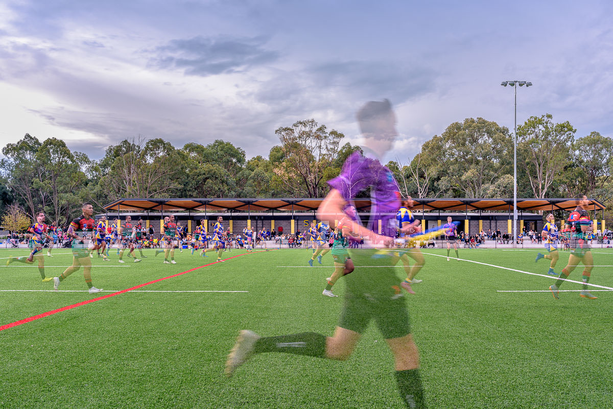 NRL Amenities, Kellyville by Lahz Nimmo Architects. Photography by The Guthrie Project