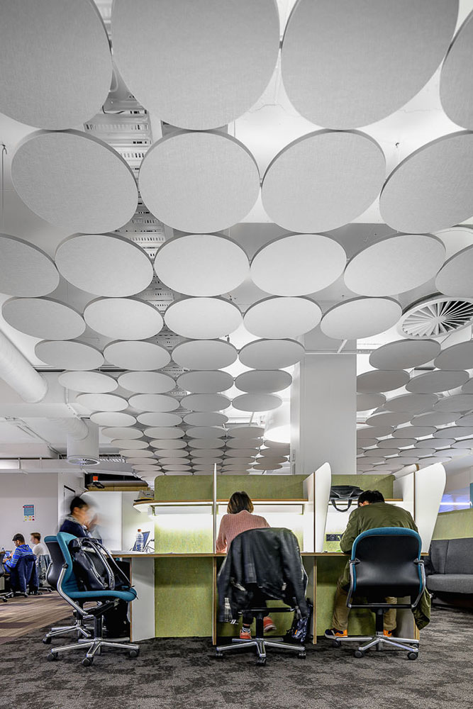 UNSW Library Interior, by Lahz Nimmo Architects. Photography by The Guthrie Project