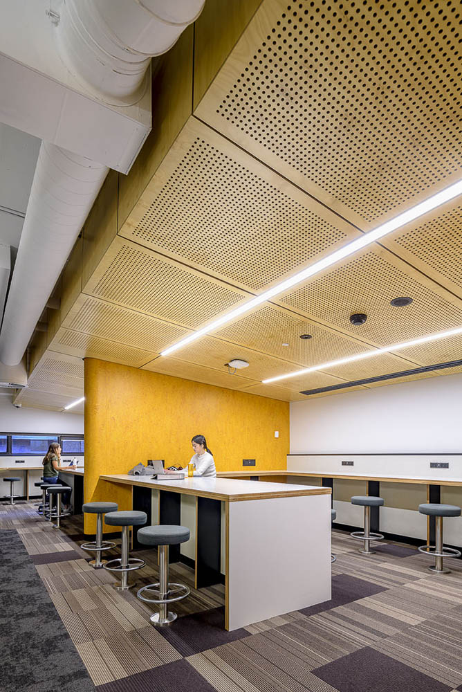 UNSW Library Interior, by Lahz Nimmo Architects. Photography by The Guthrie Project