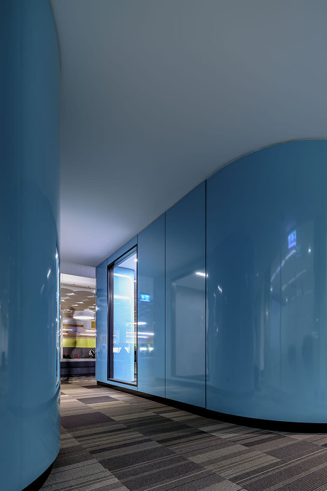 UNSW Library Interior, by Lahz Nimmo Architects. Photography by The Guthrie Project