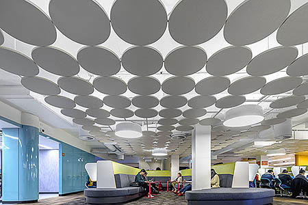 UNSW Library Interior, by Lahz Nimmo Architects