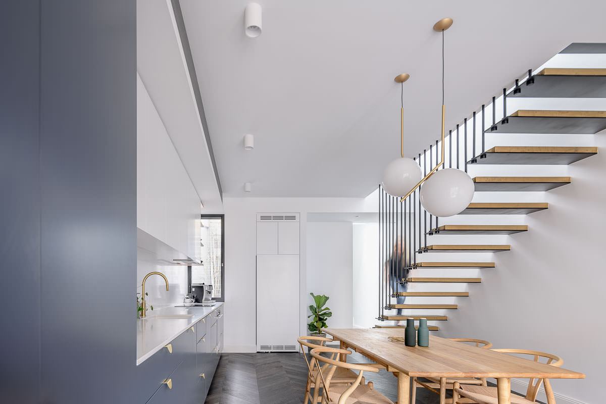 Ashmore Street Terrace House, by Leenders Cottier Architects, Amy Leenders
