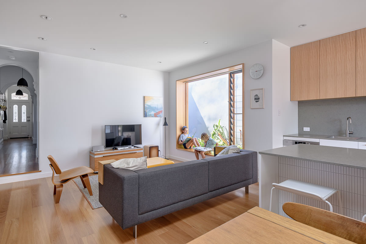 Malclom Street Terrace House, by Leenders Cottier Architects, Photography by The Guthrie Project