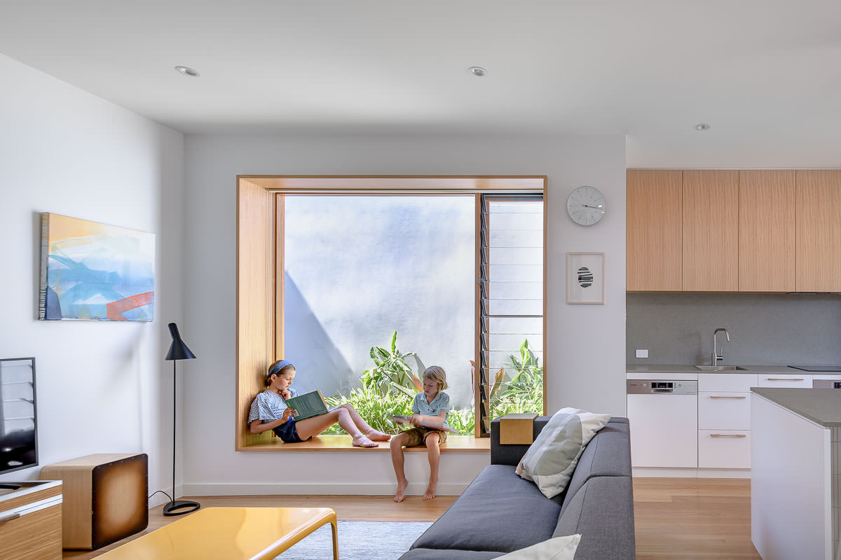 Malclom Street Terrace House, by Leenders Cottier Architects, Photography by The Guthrie Project