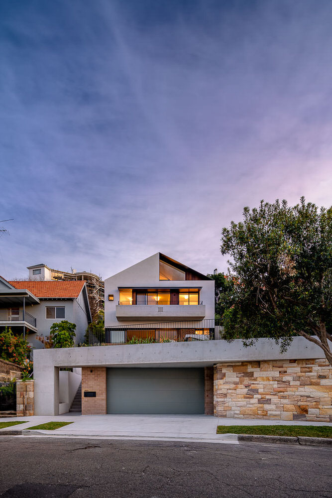 Bellevue Hill House, by MASQ Architecture & North Constructions. Photography by The Guthrie Project.