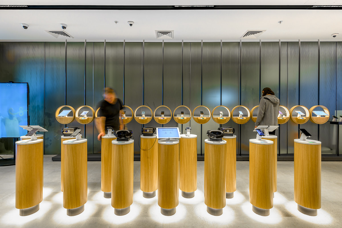 Optus Store, George Street, by Unita Constructions