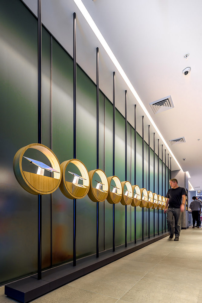 Optus Store, George Street, by Unita Constructions