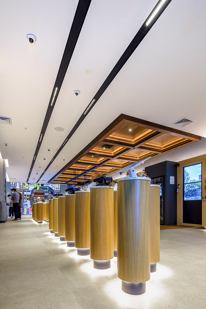 Optus Store, George Street, by Unita Constructions