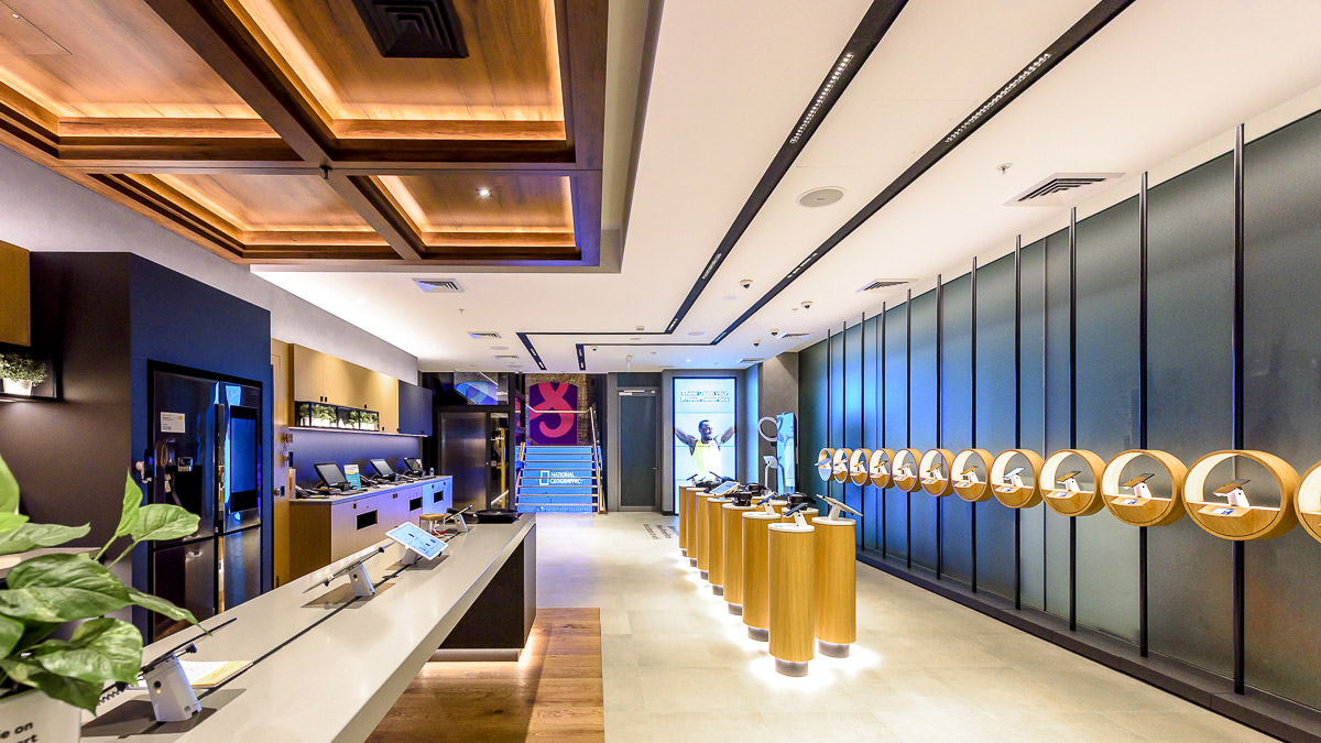 Optus Store, George Street, by Unita Constructions