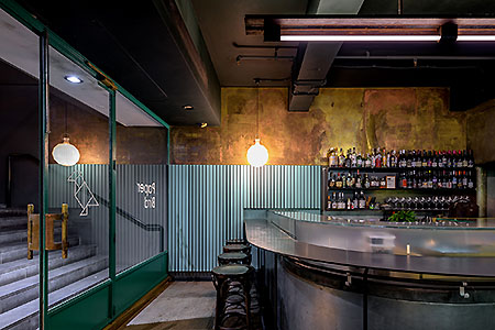 Paper Bird Restaurant, by Phillip Arnold of Plus Minus Design