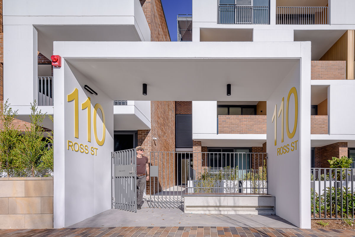 Ironbark Apartments, Glebe, by Scott Carver & City West Housing, Photography by The Guthrie Project