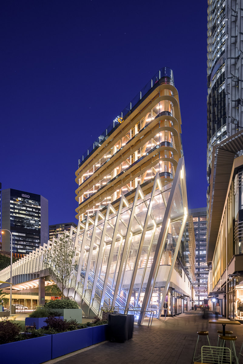 Barangaroo International House Construction - by Tzannes
