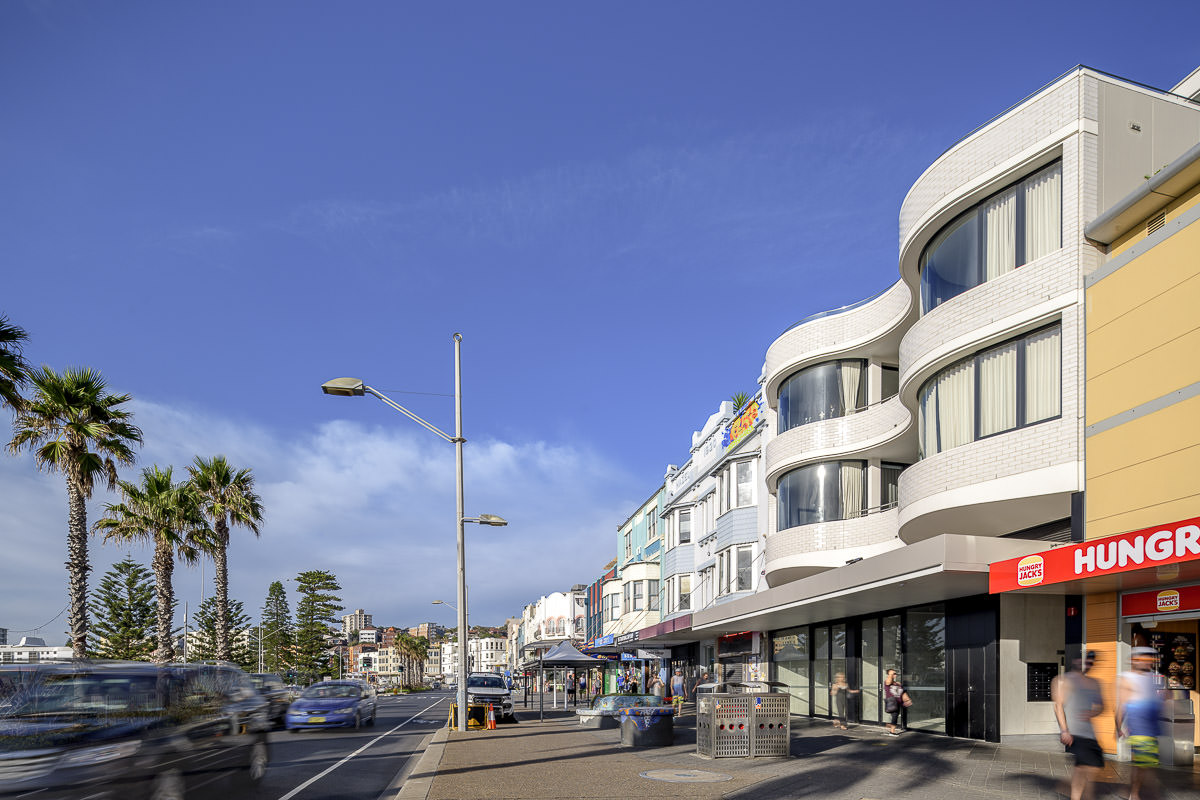 Campbell Parade Bondi Apartments, by Tzannes Architects