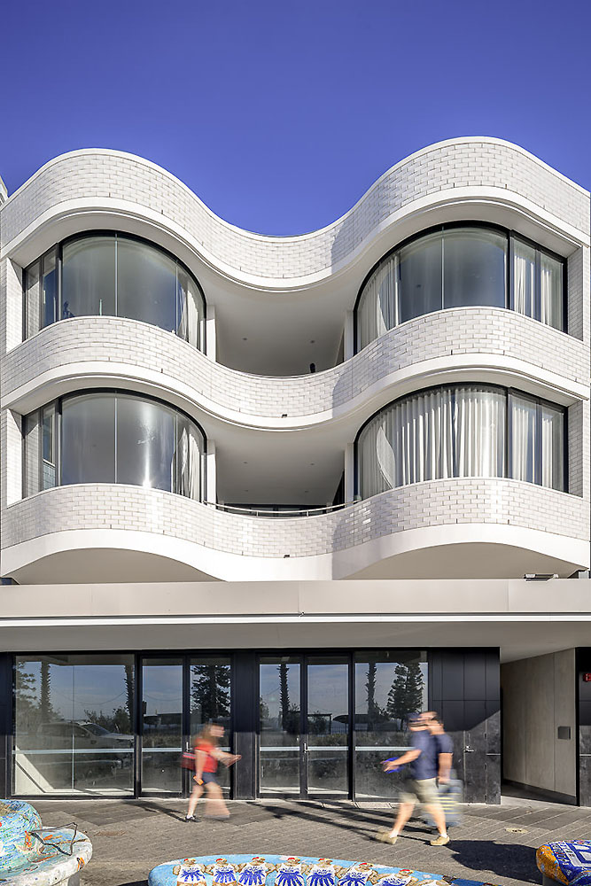 Campbell Parade Bondi Apartments, by Tzannes Architects