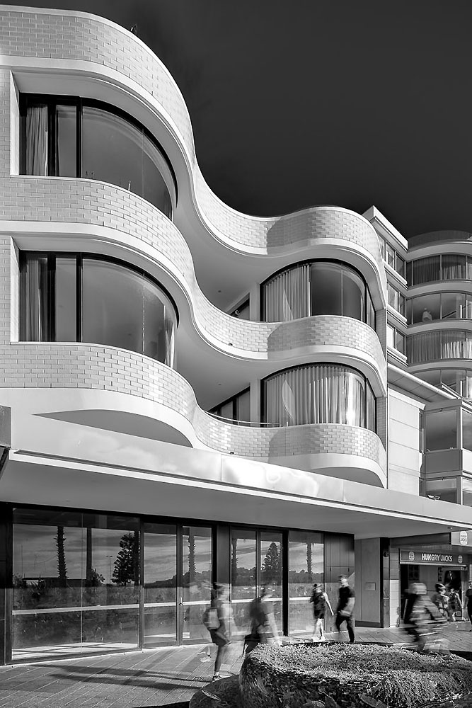 Campbell Parade Bondi Apartments, by Tzannes Architects