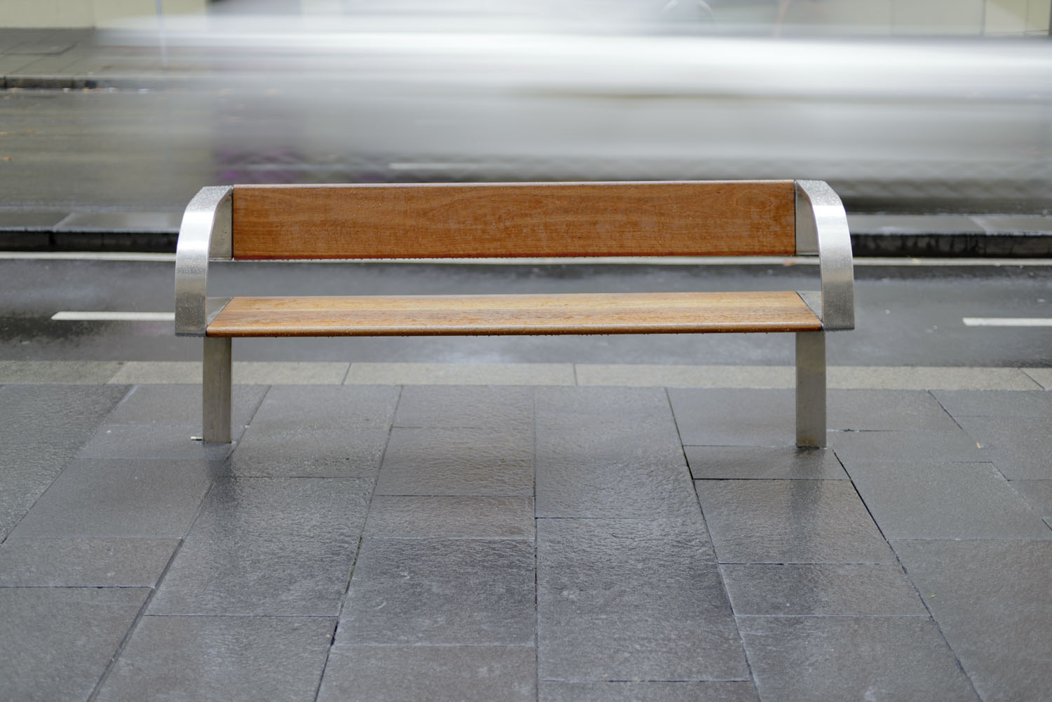City of Sydney Street Furniture - Park Bench, by Tzannes Associates