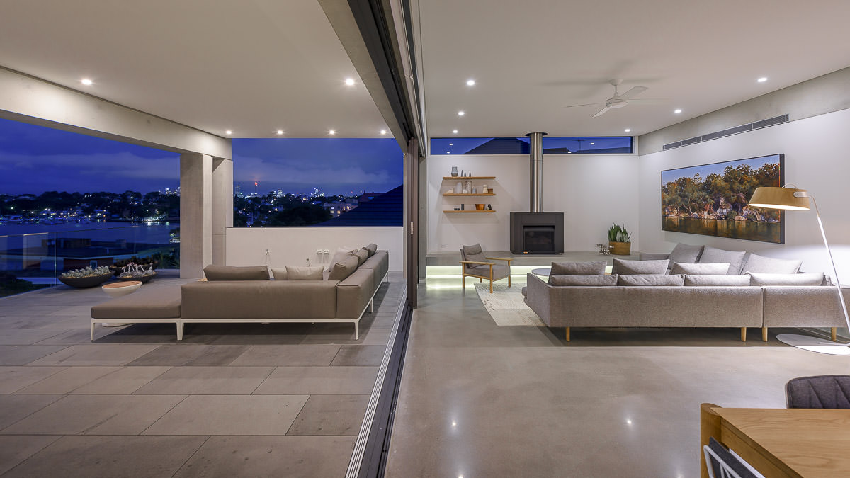 St Georges Crescent Residence, Drummoyne, by Tzannes Architects