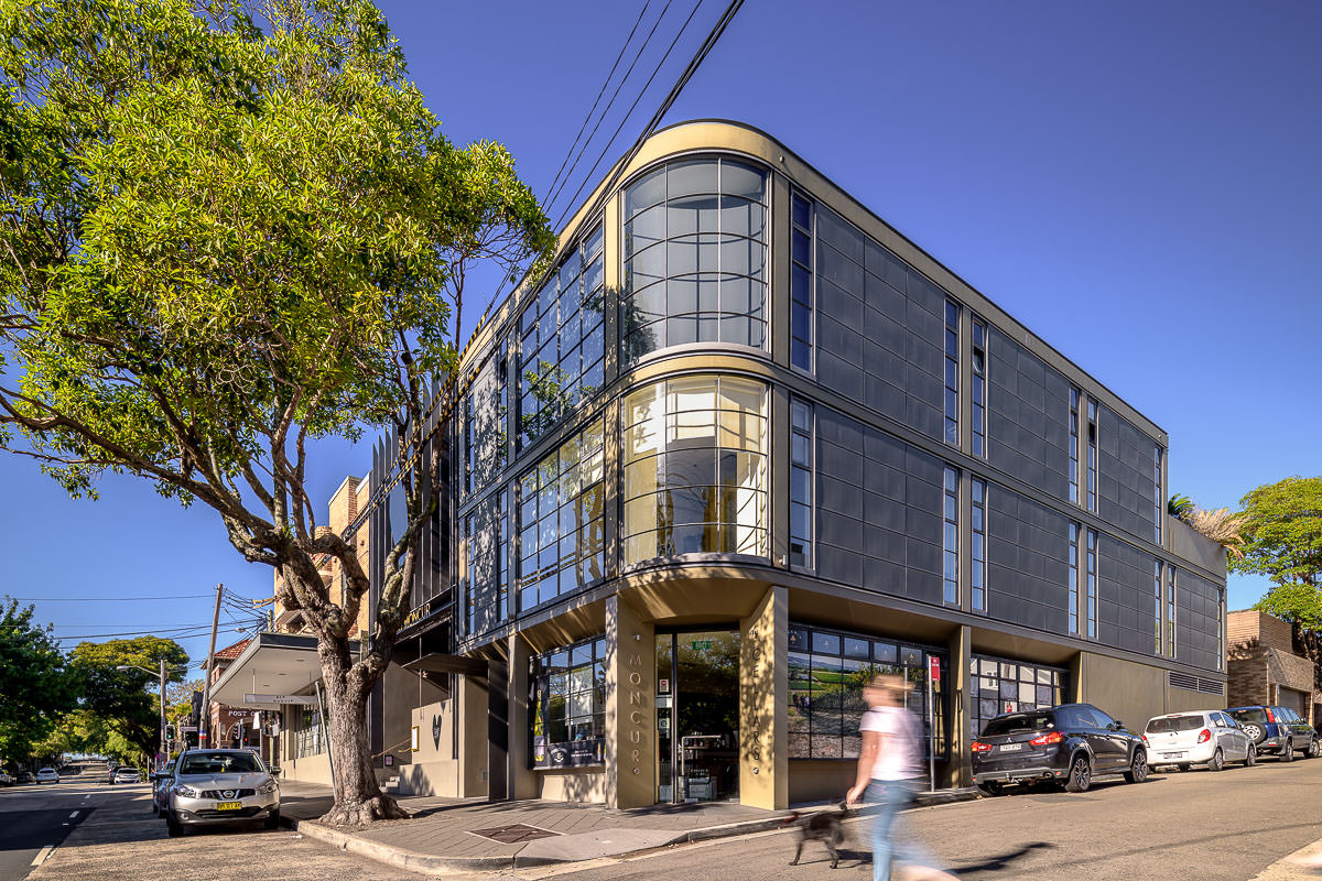 Moncur St Commercial Buildings - Woollahra Hotel, Bistro Moncur, Moncur Cellars - by Tzannes Associates