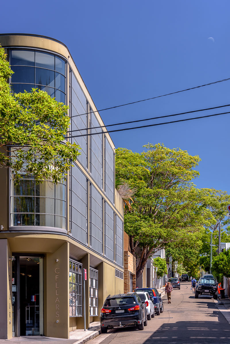 Moncur St Commercial Buildings - Woollahra Hotel, Bistro Moncur, Moncur Cellars - by Tzannes Associates
