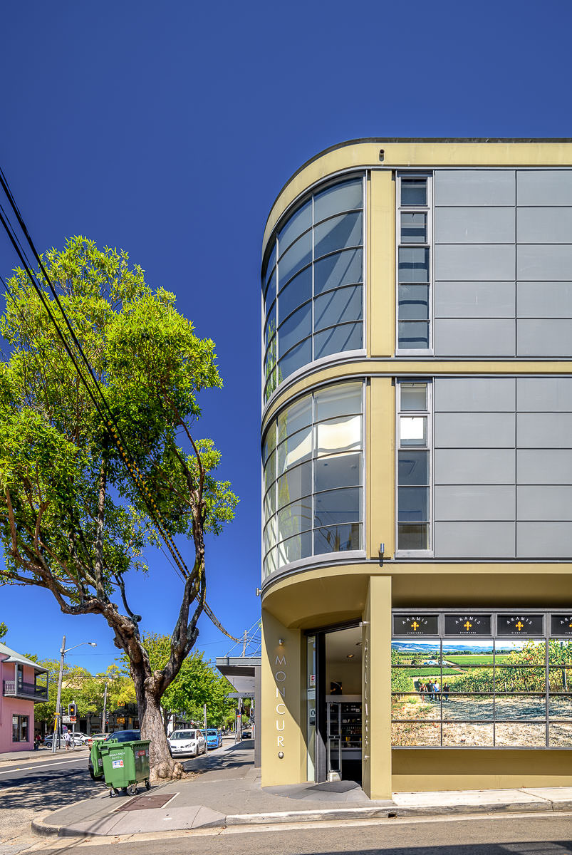Moncur St Commercial Buildings - Woollahra Hotel, Bistro Moncur, Moncur Cellars - by Tzannes Associates