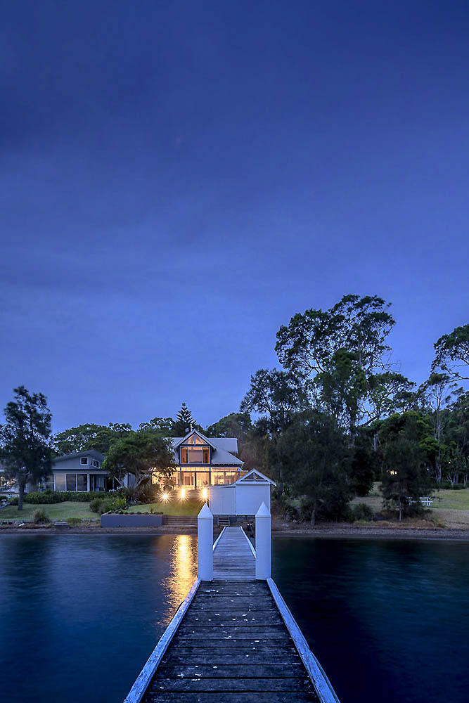 The Blue House, Lake Macquarie by Welsh + Major Architects