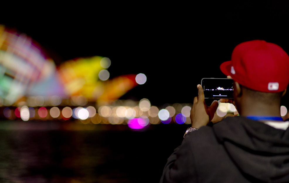 Watching Vivid, Sydney 2014