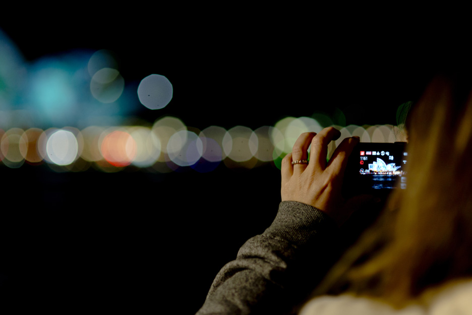 Watching Vivid, Sydney 2014