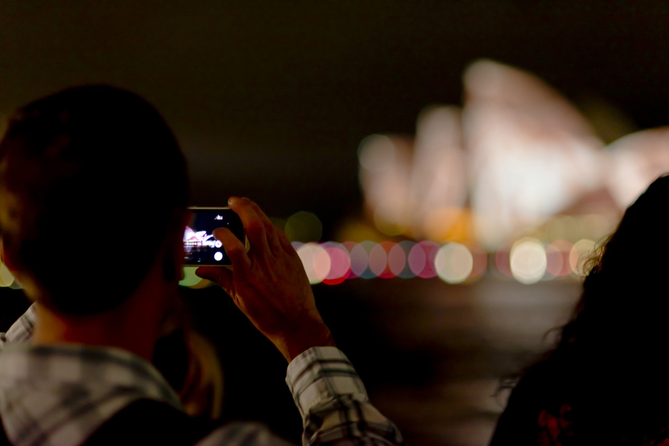 Watching Vivid, Sydney 2014