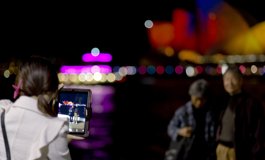 Watching Vivid, Sydney 2014