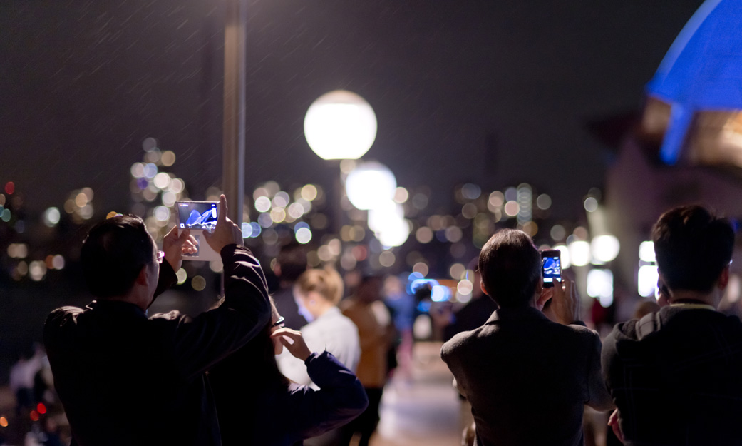 Watching Vivid, Sydney 2014