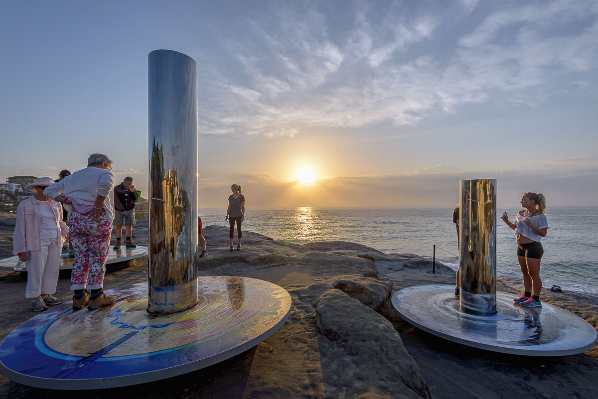 Sculpture by the Sea, Coast Totems, Tamarama, Ben Peake, Linda Matthews, Nuala Collins, Carter Williamson Architects